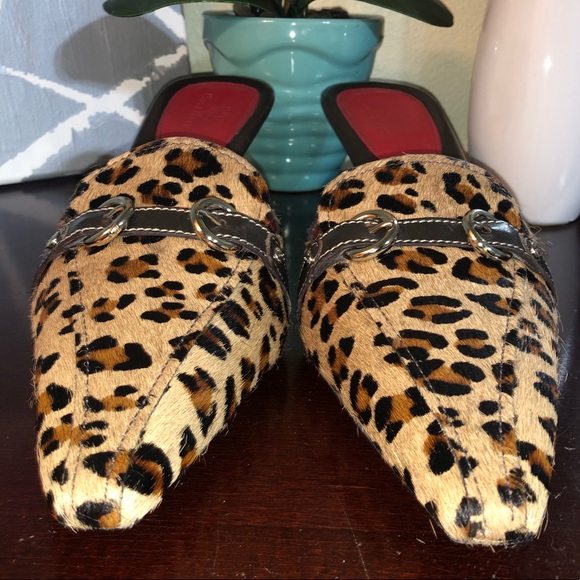 Cole Haan Shoes - COLE HAAN haircalf mules SIZE 10B